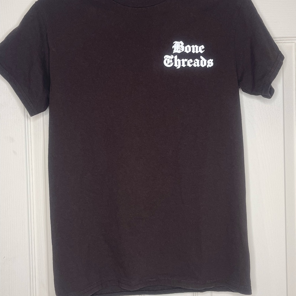 Bone Threads Black T-Shirt